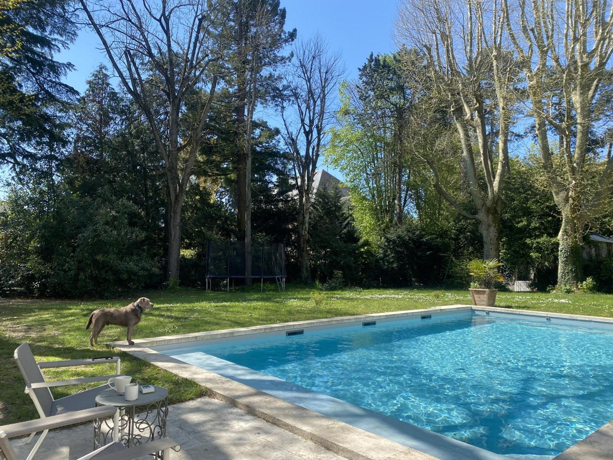 La Grande Carree Bed & Breakfast Saint-Cyr-sur-Loire Exterior foto