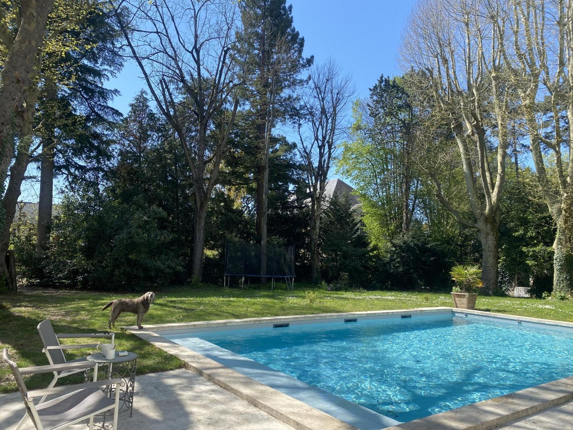 La Grande Carree Bed & Breakfast Saint-Cyr-sur-Loire Exterior foto