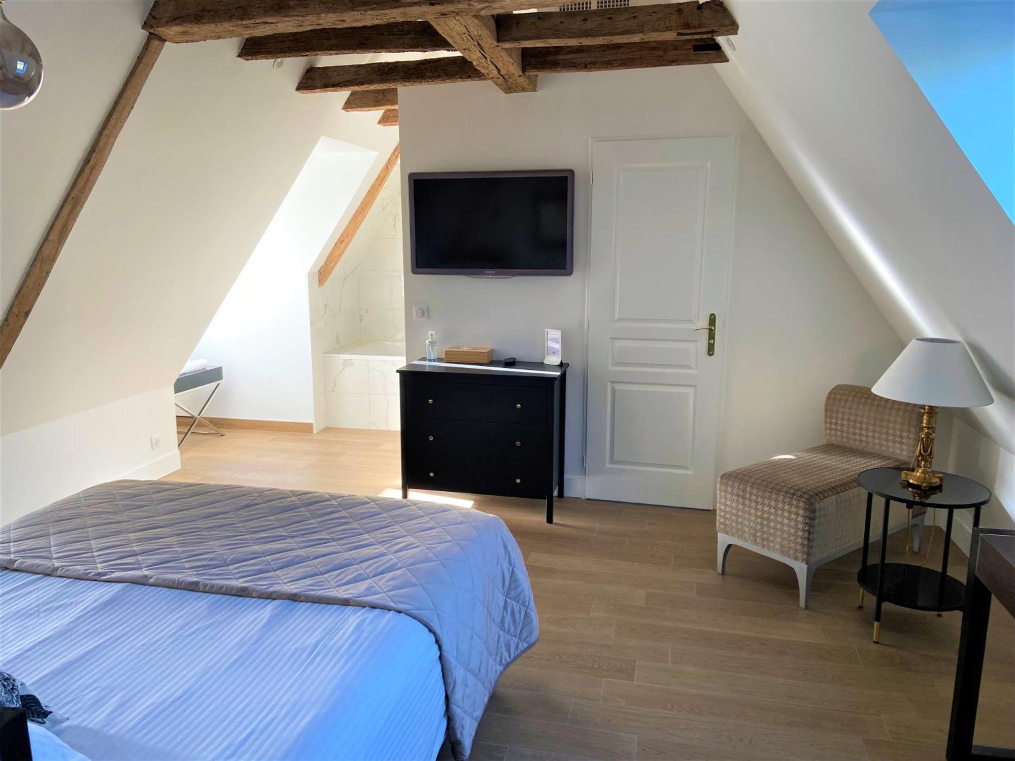 La Grande Carree Bed & Breakfast Saint-Cyr-sur-Loire Cameră foto